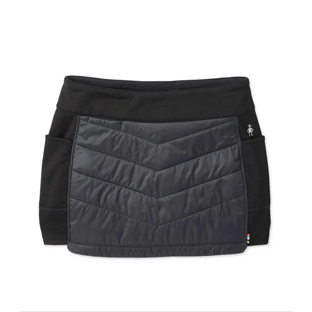Smartwool Womens Black Smartloft 60 Merino Wool Insulated Pull On Skirt Size XS